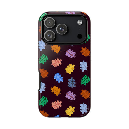 Fall - Themed Phone Case, Autumn Leaves Design, Cute Phone Cover, Tough Cases for iPhone, Seasonal Decor, Gift for Nature Lovers - SmartHomeGoodies