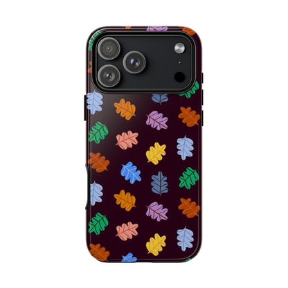 Fall - Themed Phone Case, Autumn Leaves Design, Cute Phone Cover, Tough Cases for iPhone, Seasonal Decor, Gift for Nature Lovers - SmartHomeGoodies