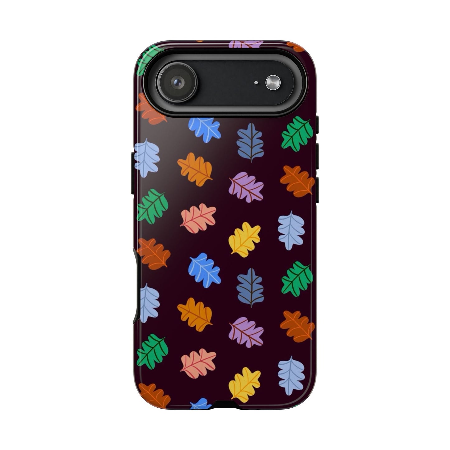 Fall - Themed Phone Case, Autumn Leaves Design, Cute Phone Cover, Tough Cases for iPhone, Seasonal Decor, Gift for Nature Lovers - SmartHomeGoodies