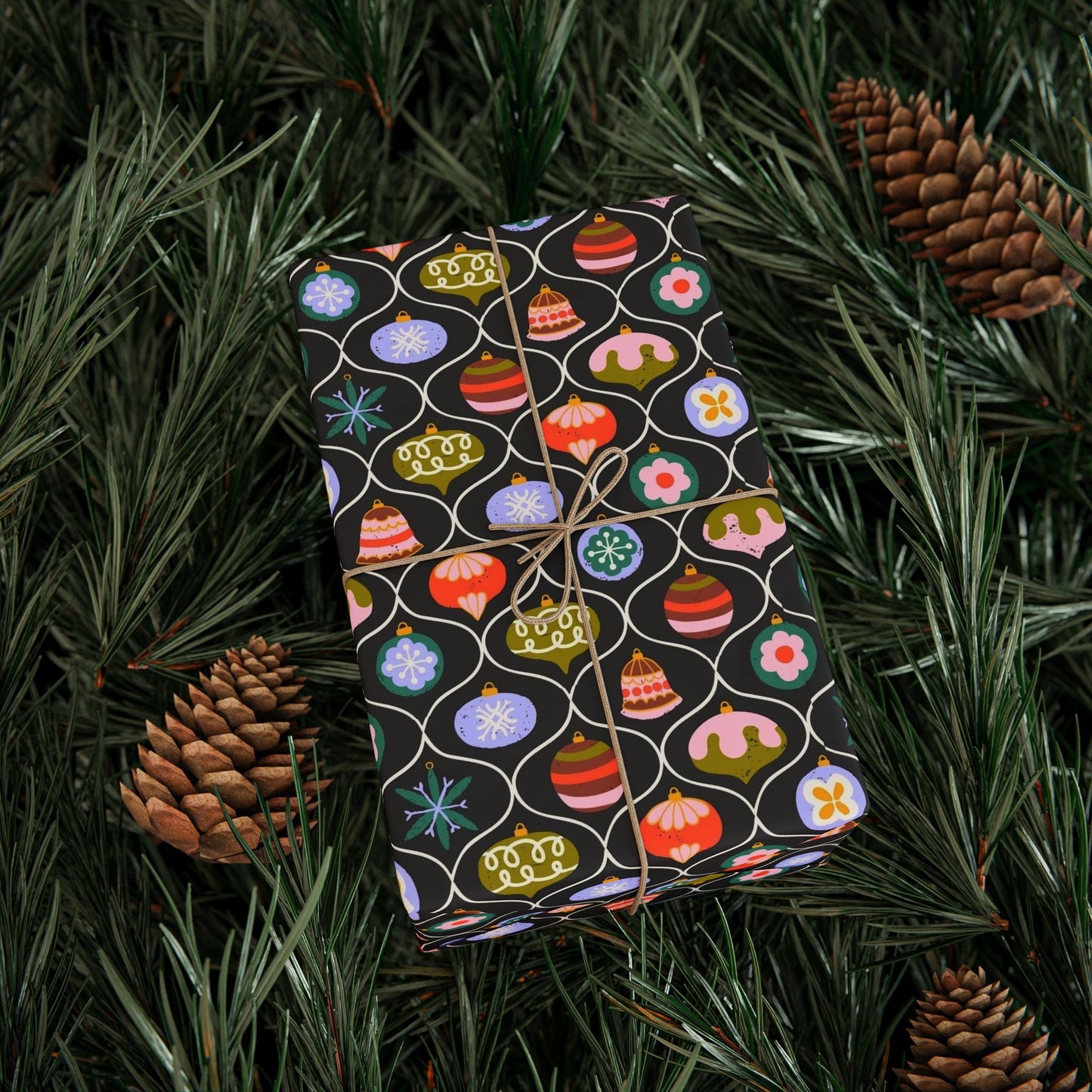 Festive Balls Holiday Gift Wrap - SmartHomeGoodies