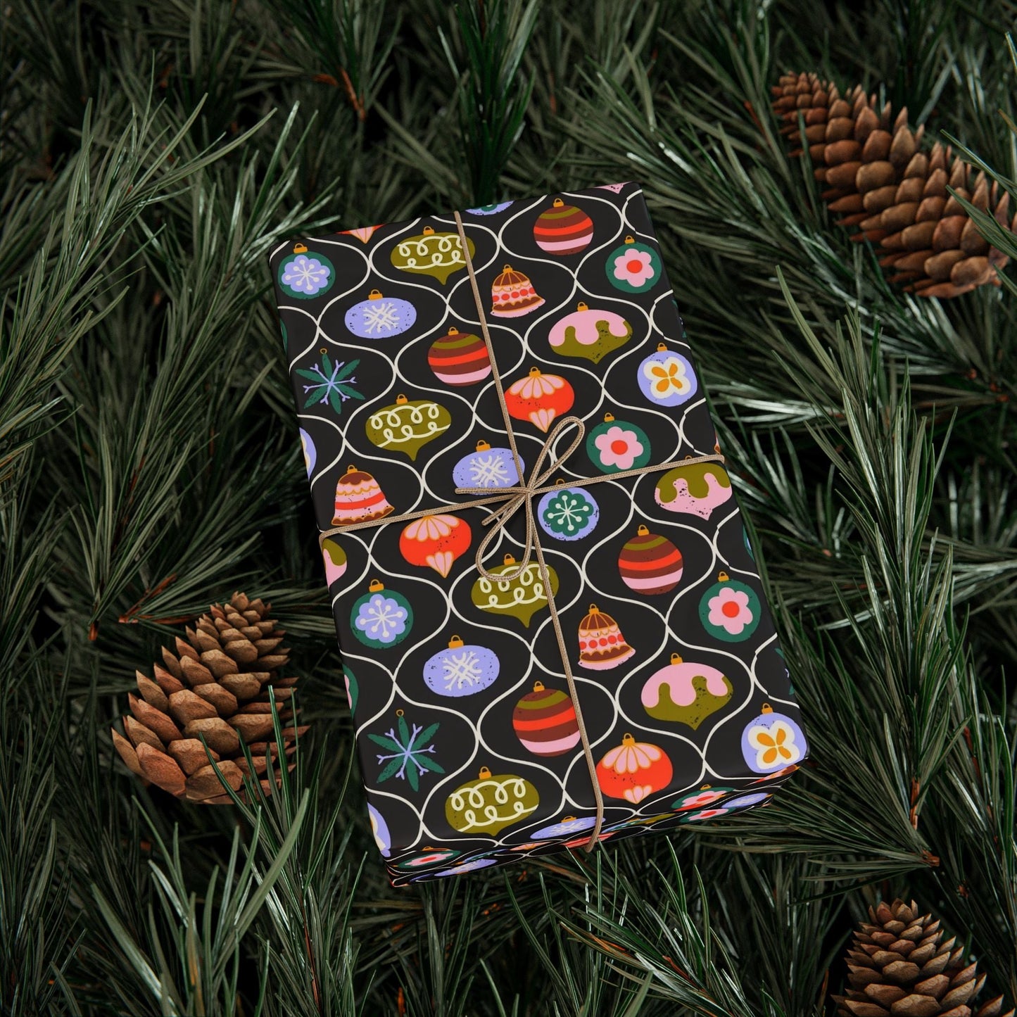 Festive Balls Holiday Gift Wrap - SmartHomeGoodies