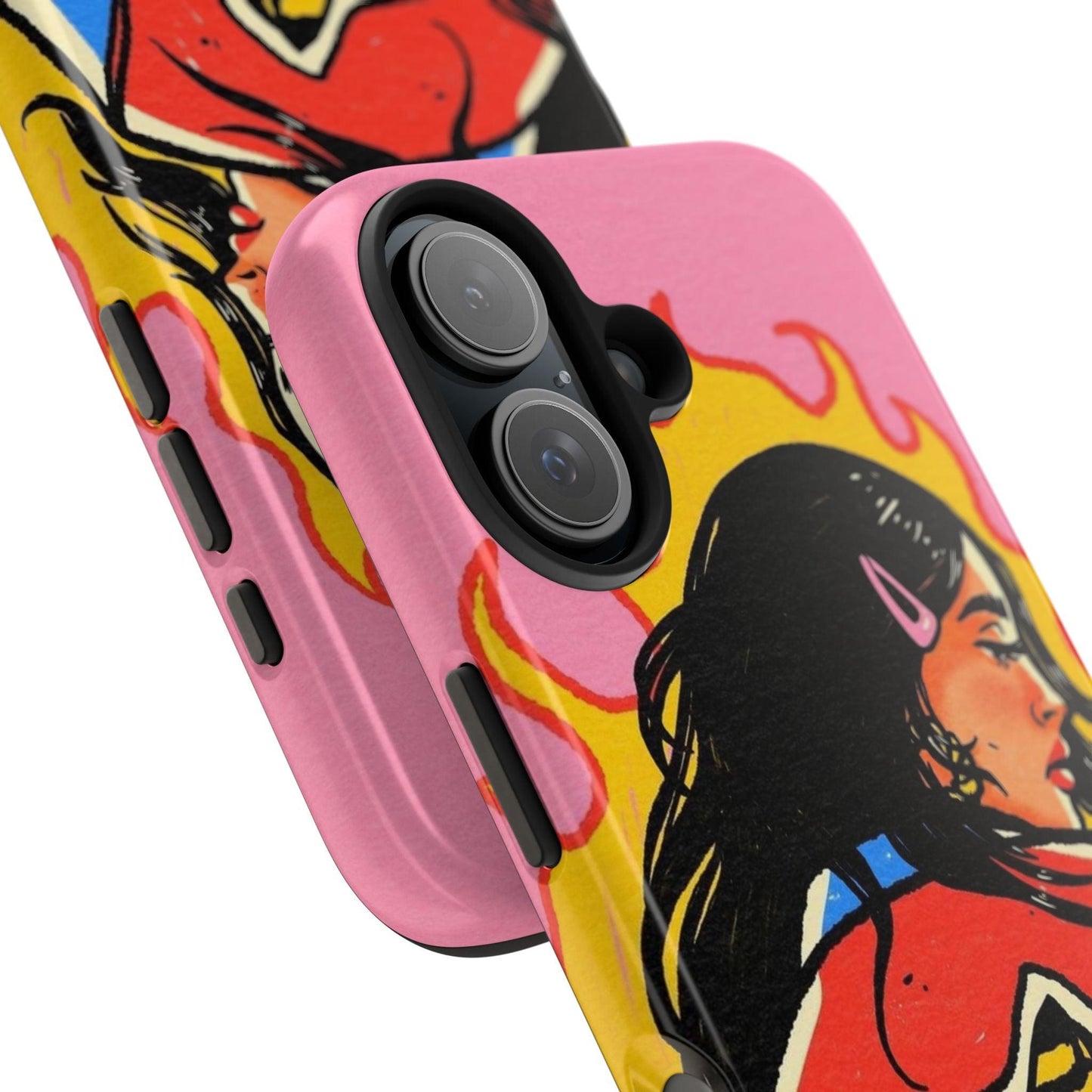 Fierce Femme Flames Tough iPhone Cases - SmartHomeGoodies