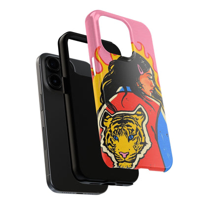 Fierce Femme Flames Tough iPhone Cases - SmartHomeGoodies