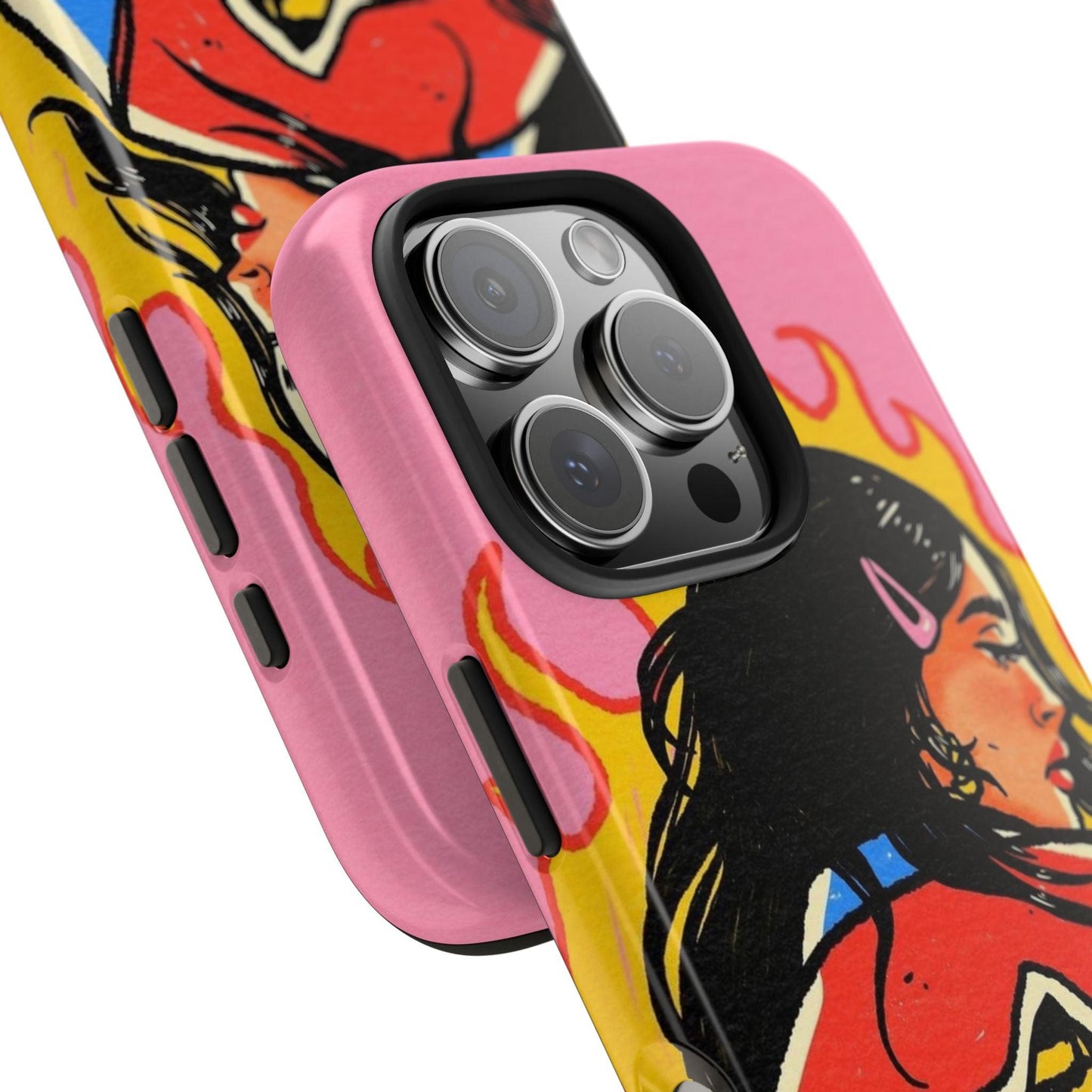 Fierce Femme Flames Tough iPhone Cases - SmartHomeGoodies