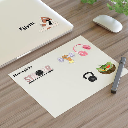 Fitness Girlie Phone Stickers for Phone Cases – Perfect for Personalizing Your Style! - SmartHomeGoodies