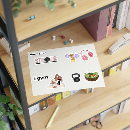 Fitness Girlie Phone Stickers for Phone Cases – Perfect for Personalizing Your Style! - SmartHomeGoodies