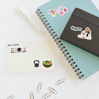 Fitness Girlie Phone Stickers for Phone Cases – Perfect for Personalizing Your Style! - SmartHomeGoodies