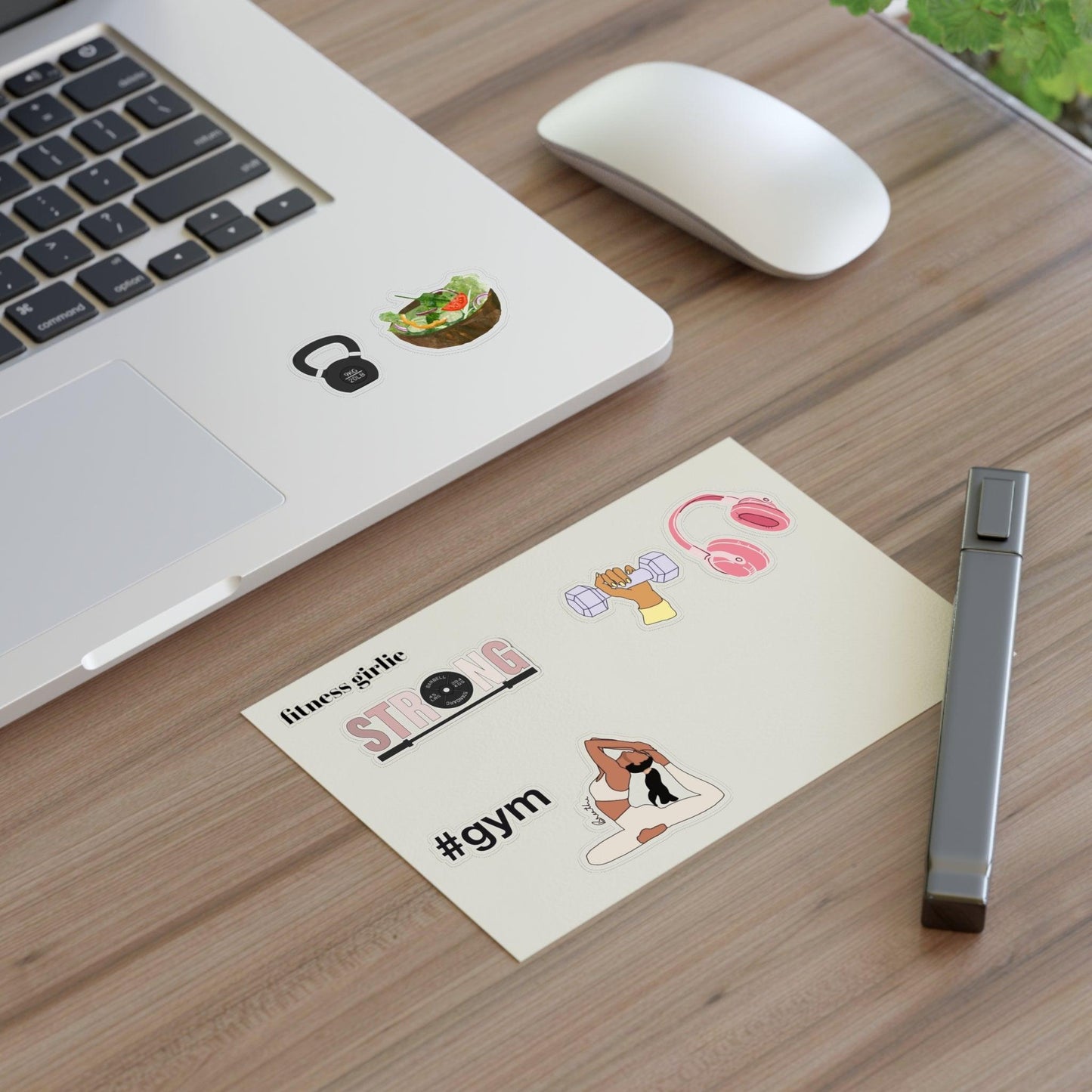 Fitness Girlie Phone Stickers for Phone Cases – Perfect for Personalizing Your Style! - SmartHomeGoodies