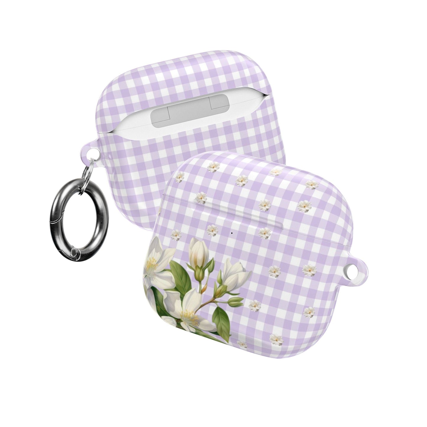 Floral Gingham AirPod Cases - SmartHomeGoodies