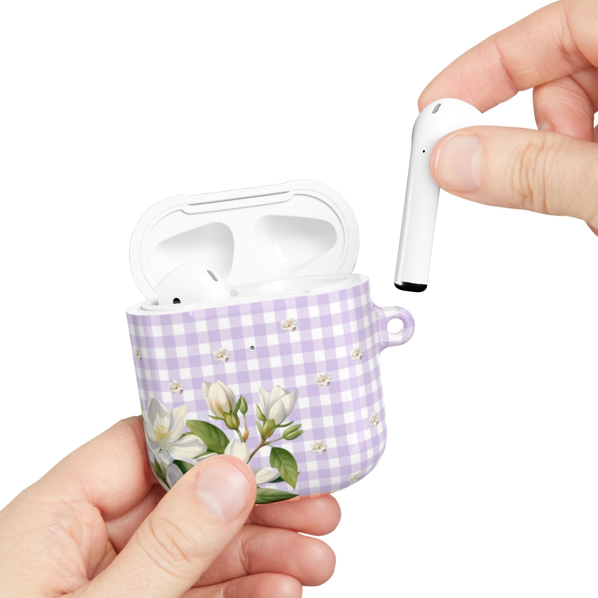 Floral Gingham AirPod Cases - SmartHomeGoodies