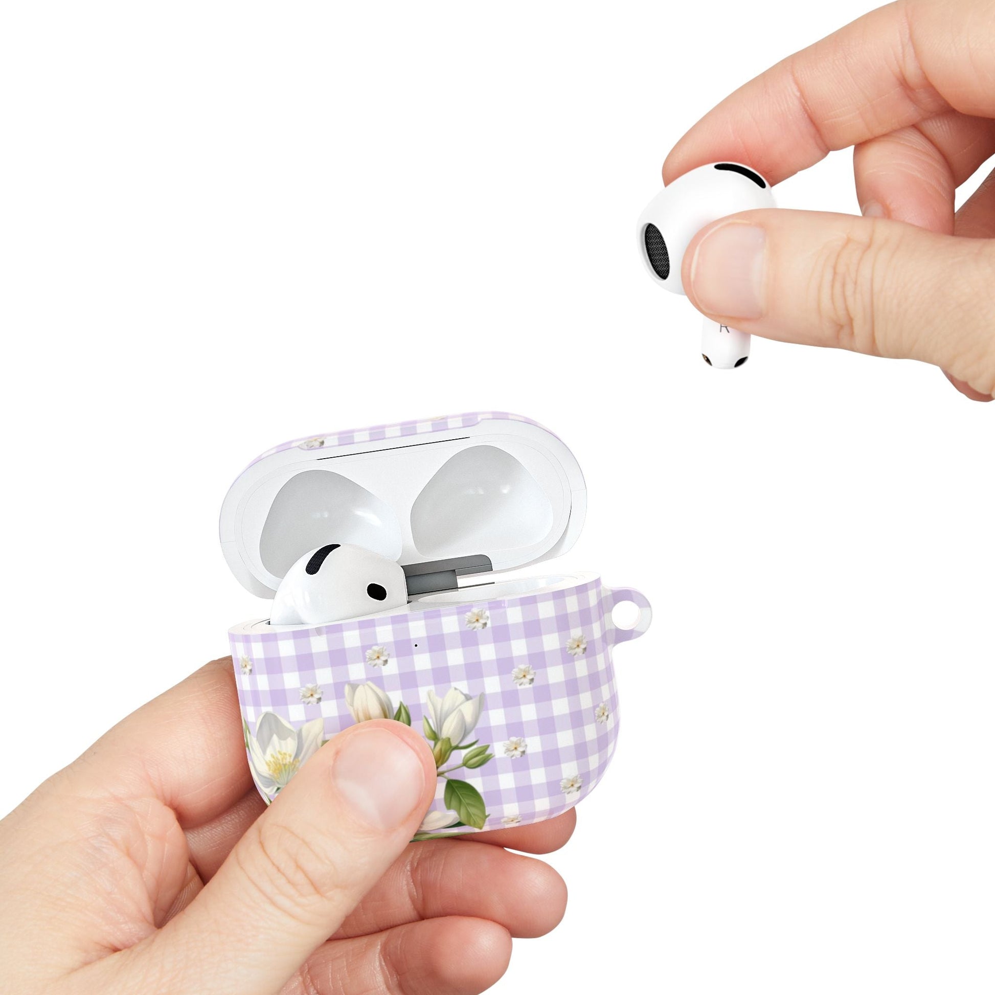 Floral Gingham AirPod Cases - SmartHomeGoodies