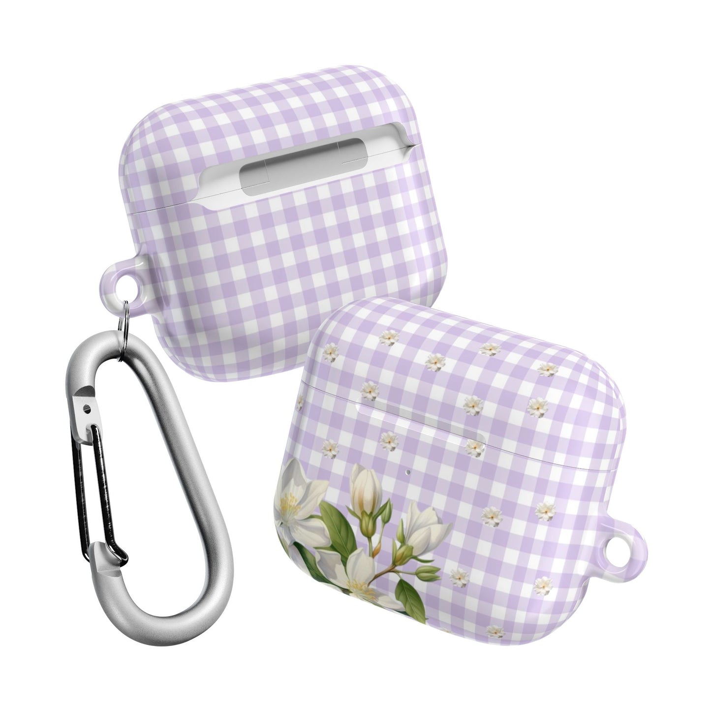 Floral Gingham AirPod Cases - SmartHomeGoodies