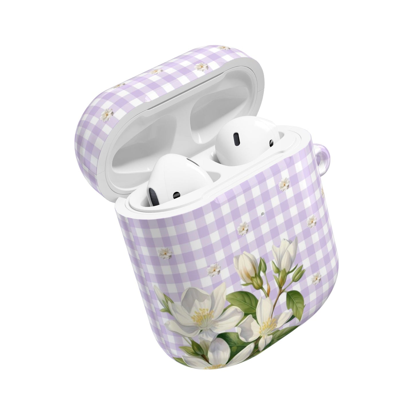 Floral Gingham AirPod Cases - SmartHomeGoodies