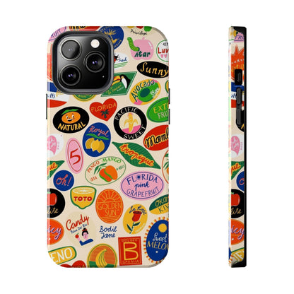 Florida Sunshine Labels Tough iPhone Cases - SmartHomeGoodies