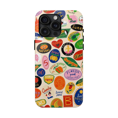 Florida Sunshine Labels Tough iPhone Cases - SmartHomeGoodies
