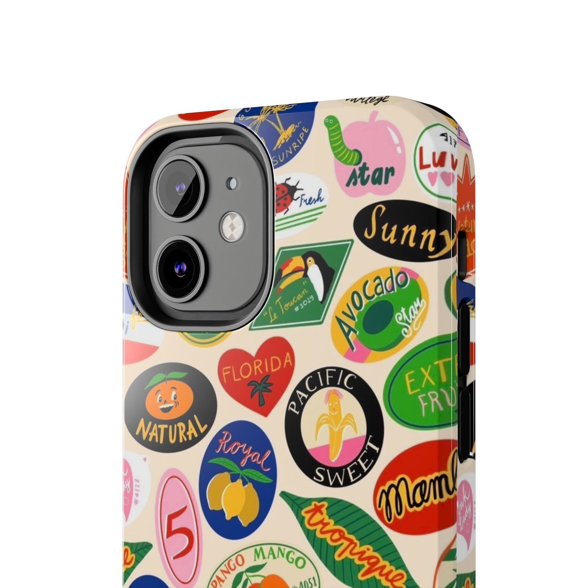 Florida Sunshine Labels Tough iPhone Cases - SmartHomeGoodies