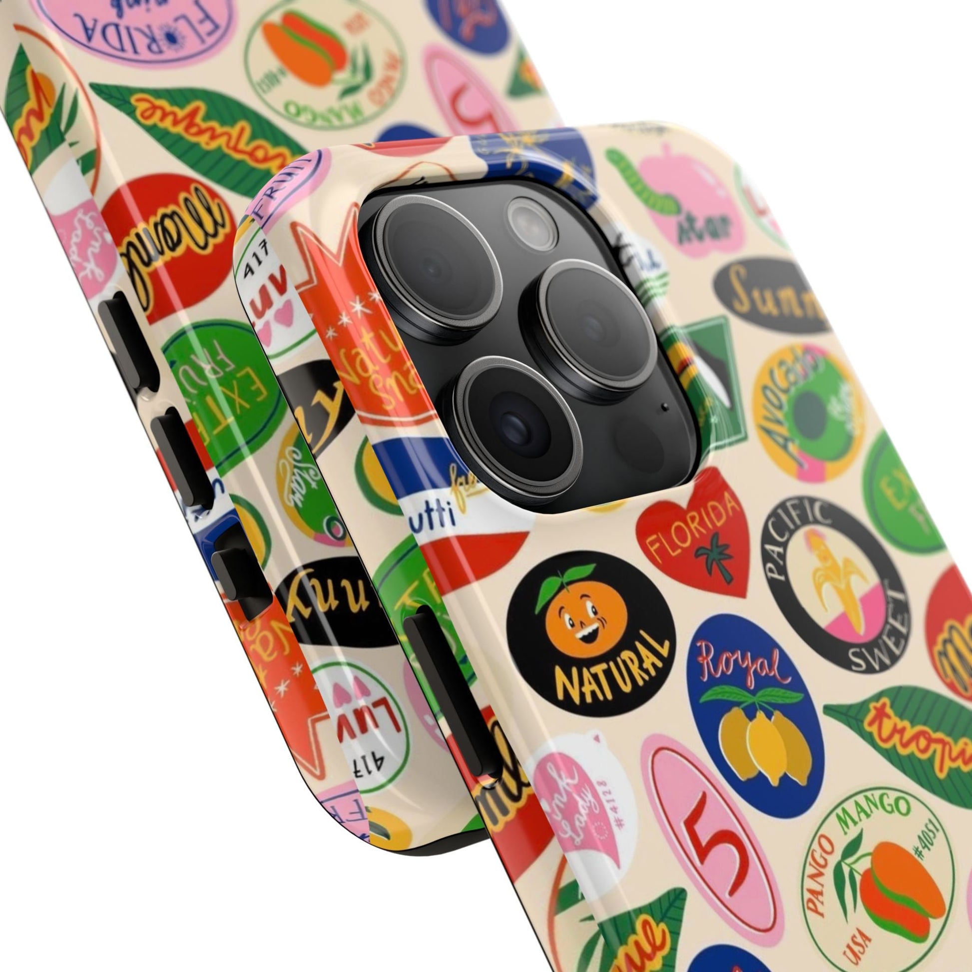 Florida Sunshine Labels Tough iPhone Cases - SmartHomeGoodies