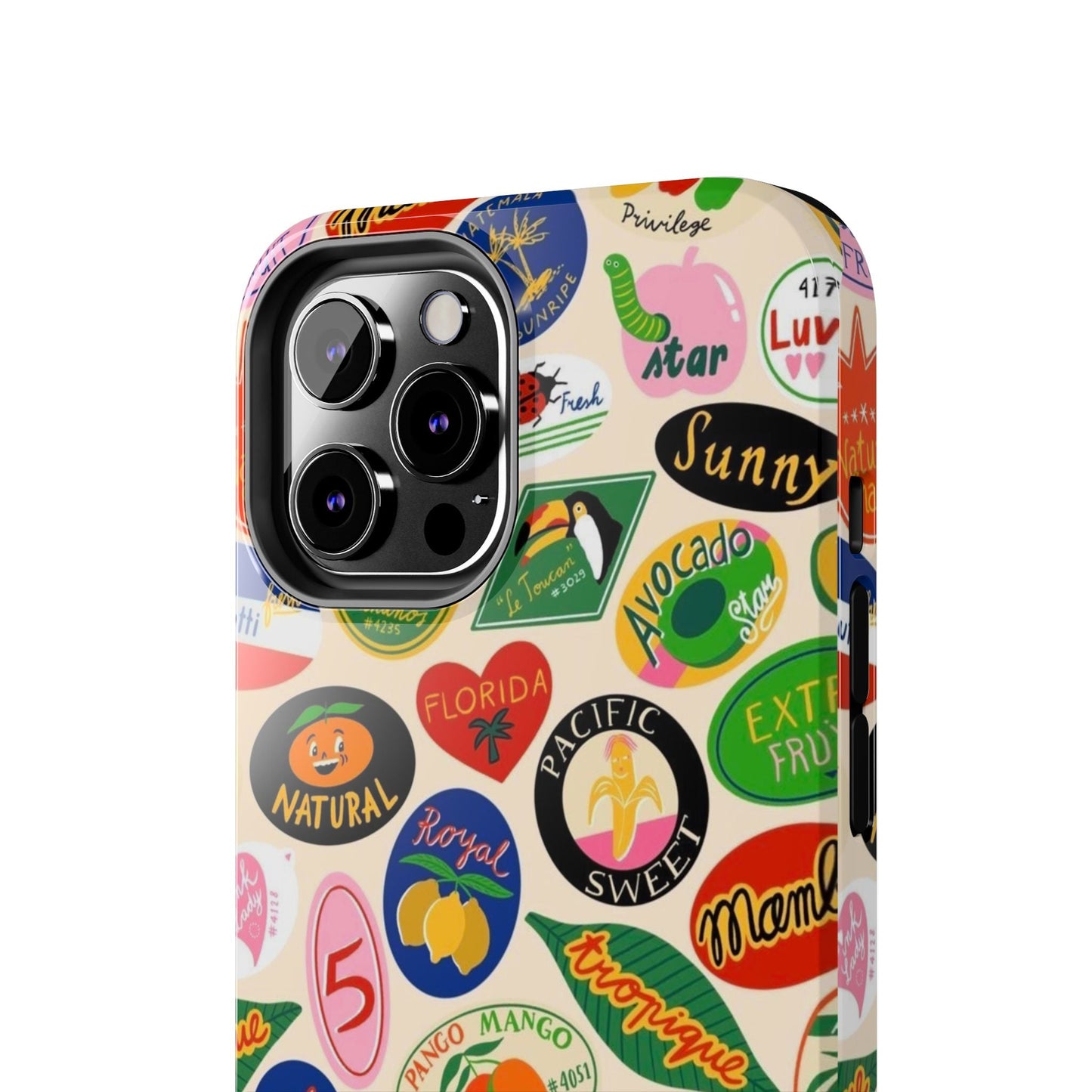 Florida Sunshine Labels Tough iPhone Cases - SmartHomeGoodies