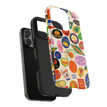 Florida Sunshine Labels Tough iPhone Cases - SmartHomeGoodies