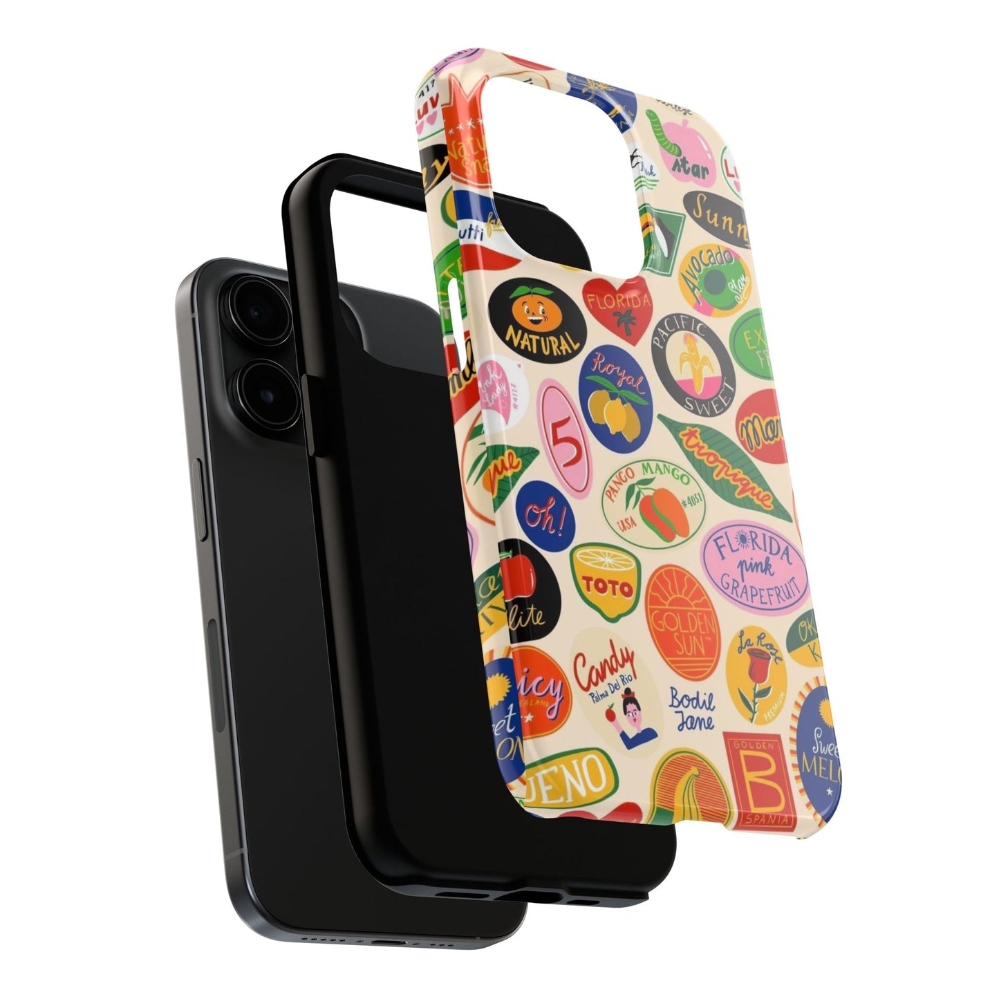 Florida Sunshine Labels Tough iPhone Cases - SmartHomeGoodies