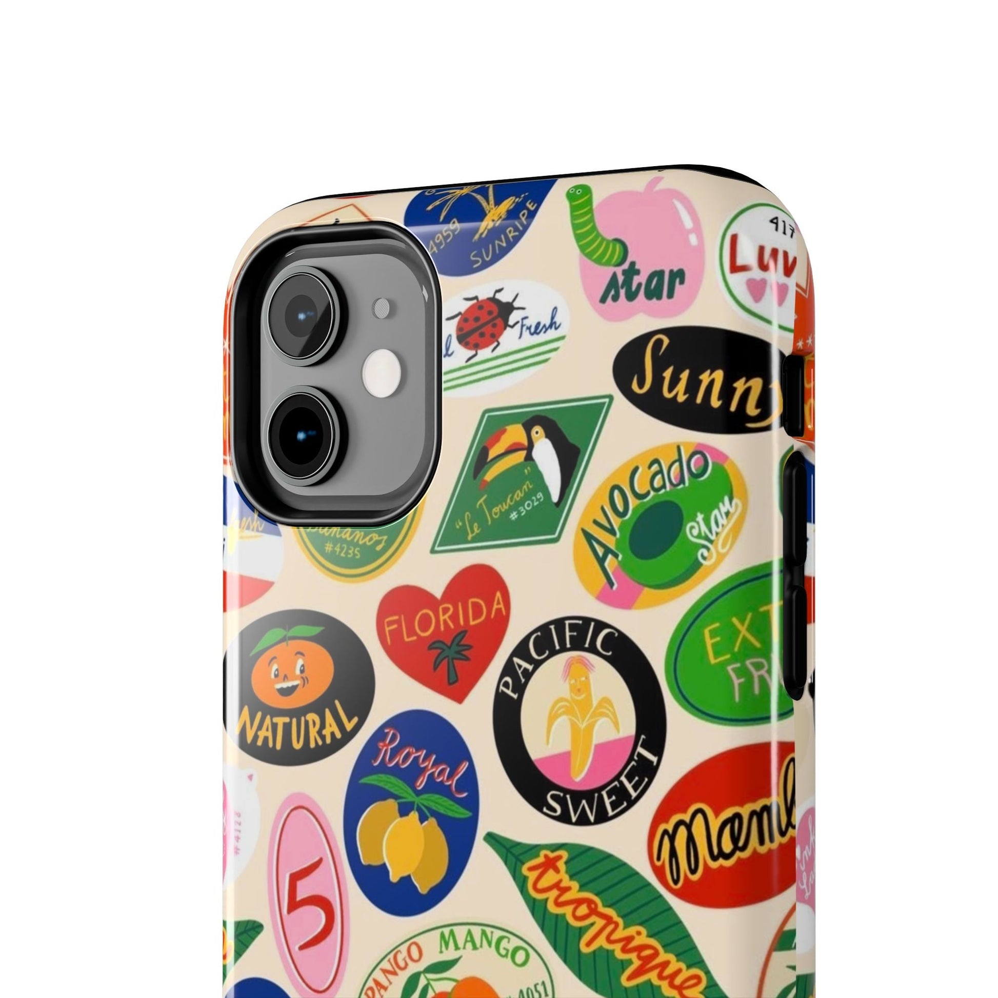 Florida Sunshine Labels Tough iPhone Cases - SmartHomeGoodies