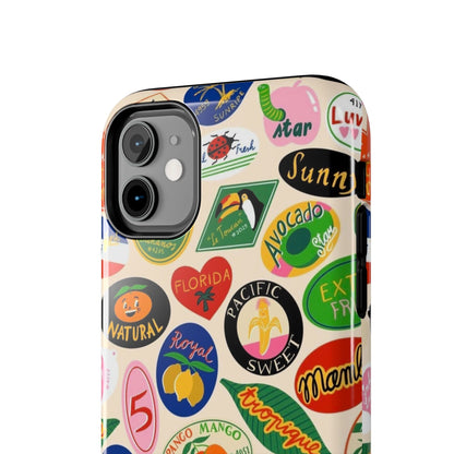 Florida Sunshine Labels Tough iPhone Cases - SmartHomeGoodies