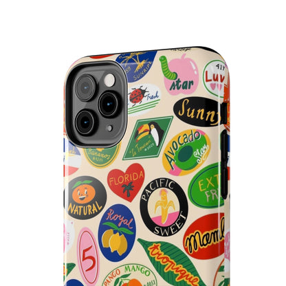 Florida Sunshine Labels Tough iPhone Cases - SmartHomeGoodies