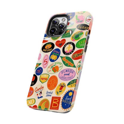 Florida Sunshine Labels Tough iPhone Cases - SmartHomeGoodies