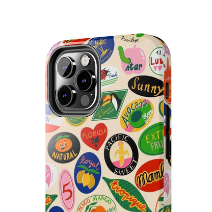 Florida Sunshine Labels Tough iPhone Cases - SmartHomeGoodies