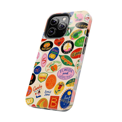 Florida Sunshine Labels Tough iPhone Cases - SmartHomeGoodies
