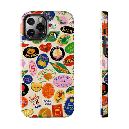 Florida Sunshine Labels Tough iPhone Cases - SmartHomeGoodies