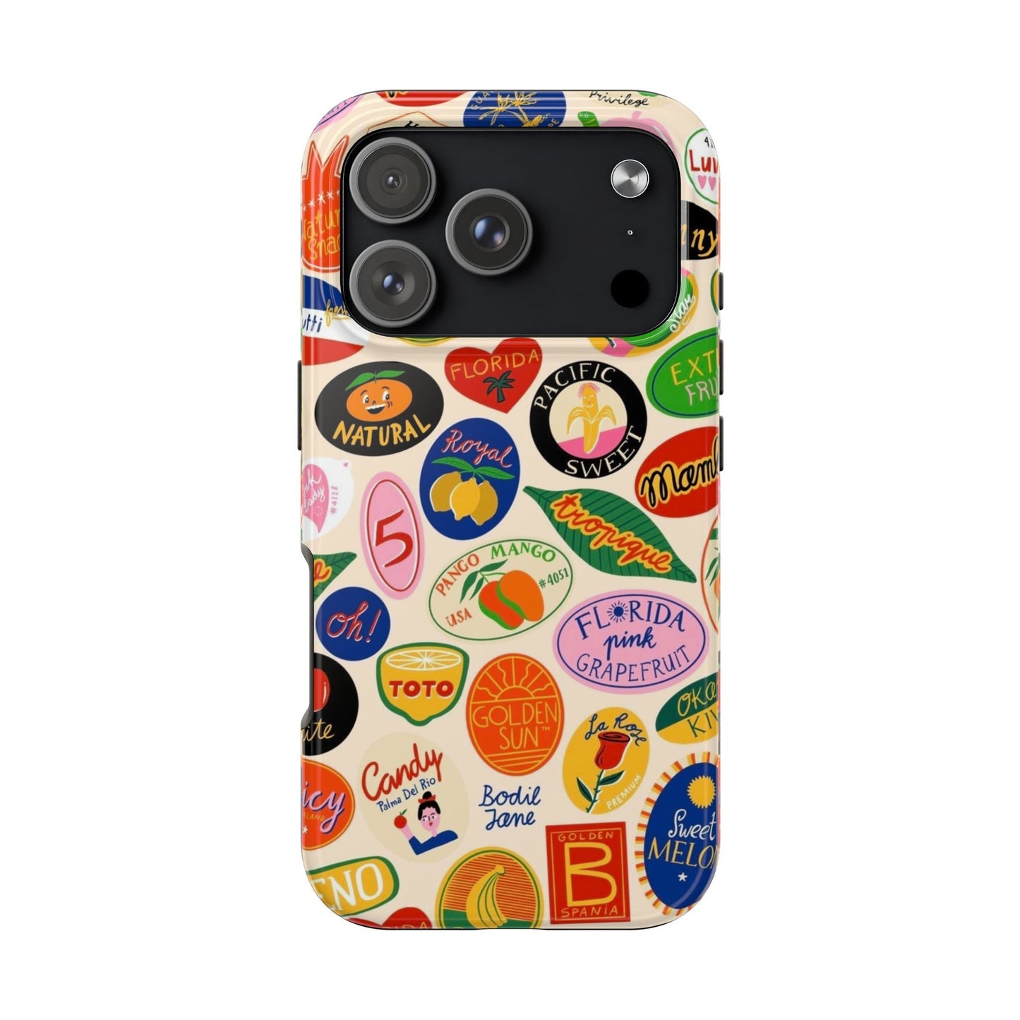 Florida Sunshine Labels Tough iPhone Cases - SmartHomeGoodies
