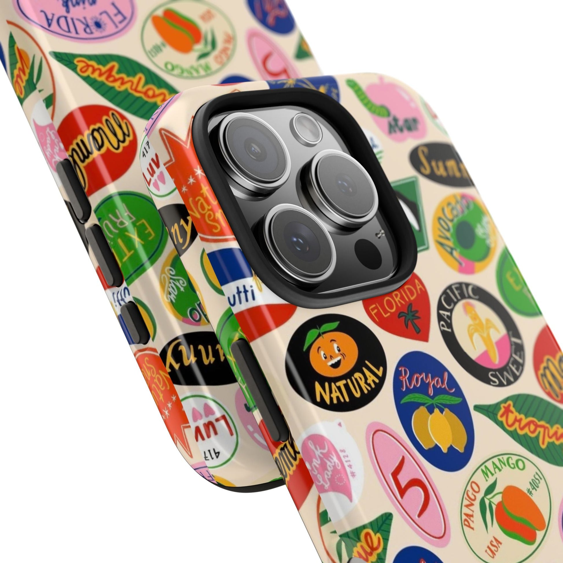 Florida Sunshine Labels Tough iPhone Cases - SmartHomeGoodies