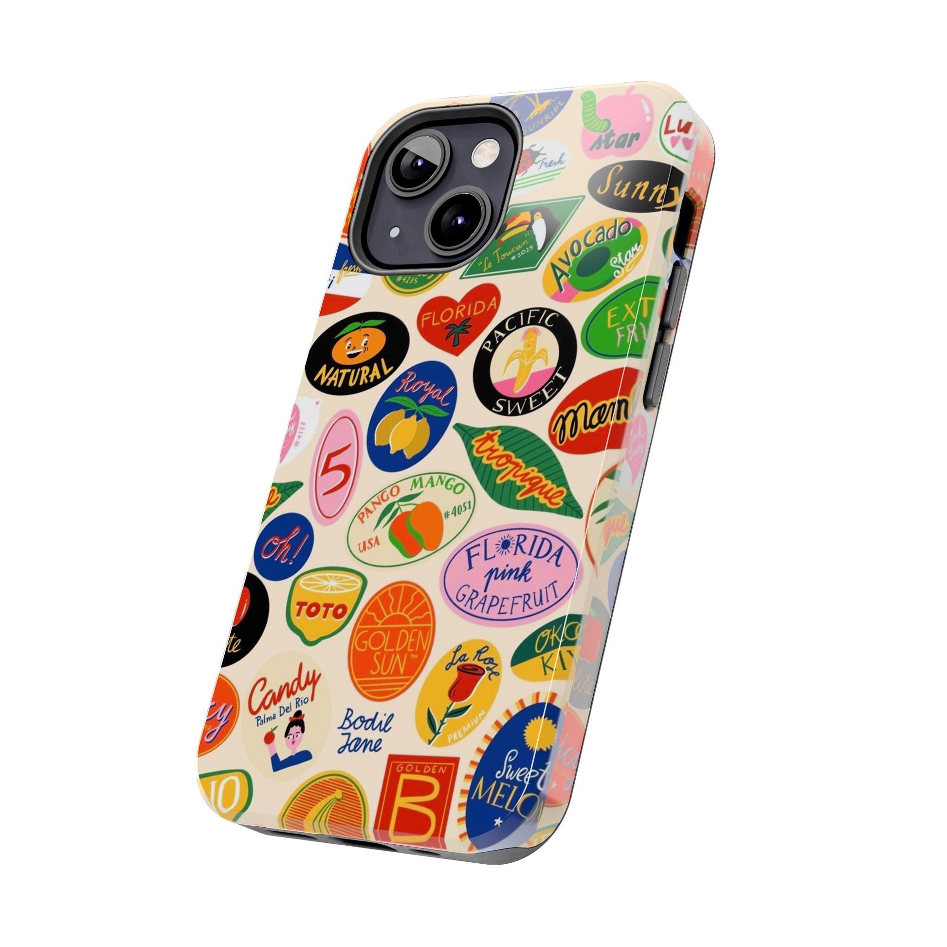 Florida Sunshine Labels Tough iPhone Cases - SmartHomeGoodies