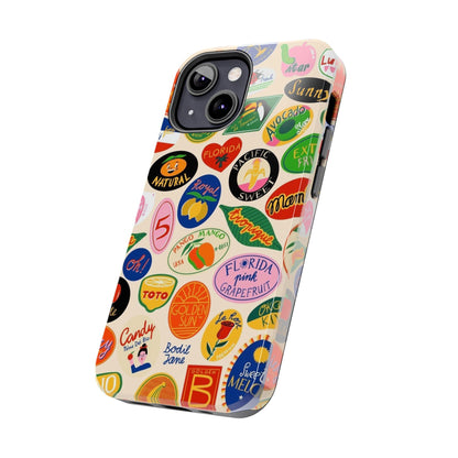 Florida Sunshine Labels Tough iPhone Cases - SmartHomeGoodies