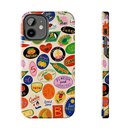 Florida Sunshine Labels Tough iPhone Cases - SmartHomeGoodies