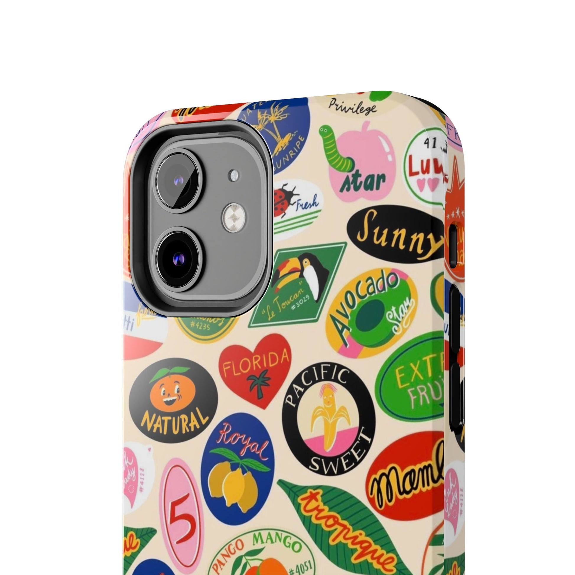 Florida Sunshine Labels Tough iPhone Cases - SmartHomeGoodies