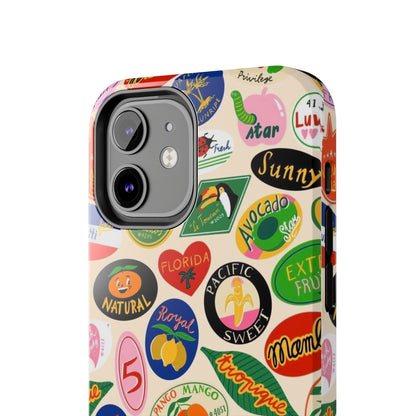 Florida Sunshine Labels Tough iPhone Cases - SmartHomeGoodies