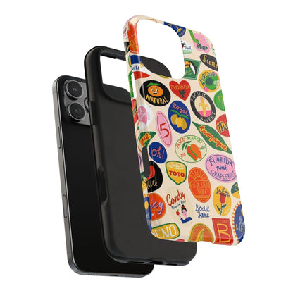 Florida Sunshine Labels Tough iPhone Cases - SmartHomeGoodies