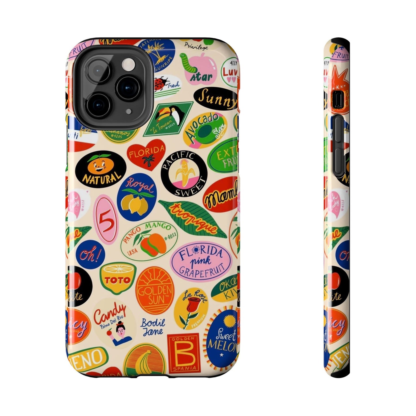 Florida Sunshine Labels Tough iPhone Cases - SmartHomeGoodies