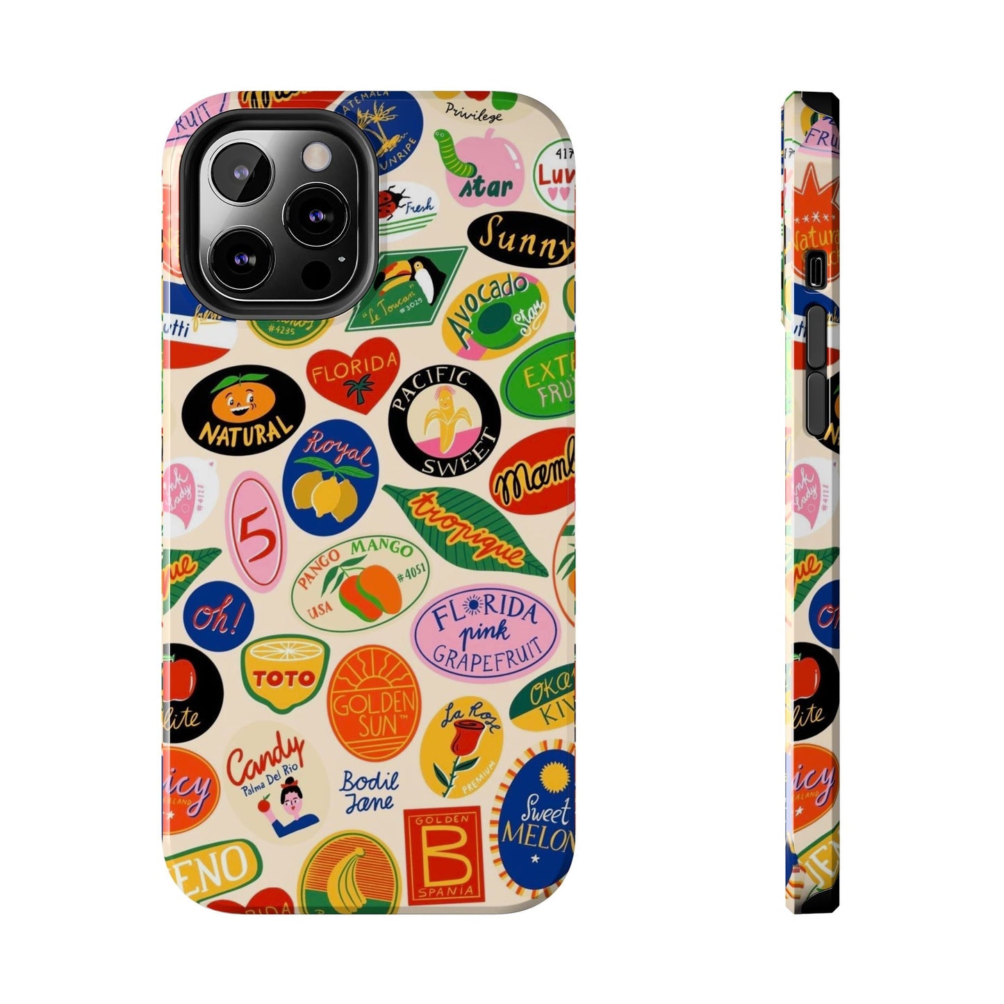 Florida Sunshine Labels Tough iPhone Cases - SmartHomeGoodies