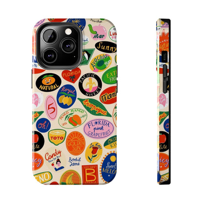 Florida Sunshine Labels Tough iPhone Cases - SmartHomeGoodies