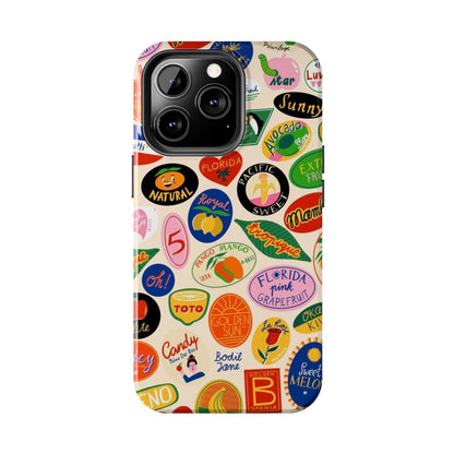 Florida Sunshine Labels Tough iPhone Cases - SmartHomeGoodies