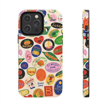 Florida Sunshine Labels Tough iPhone Cases - SmartHomeGoodies