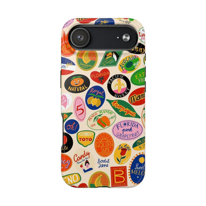 Florida Sunshine Labels Tough iPhone Cases - SmartHomeGoodies