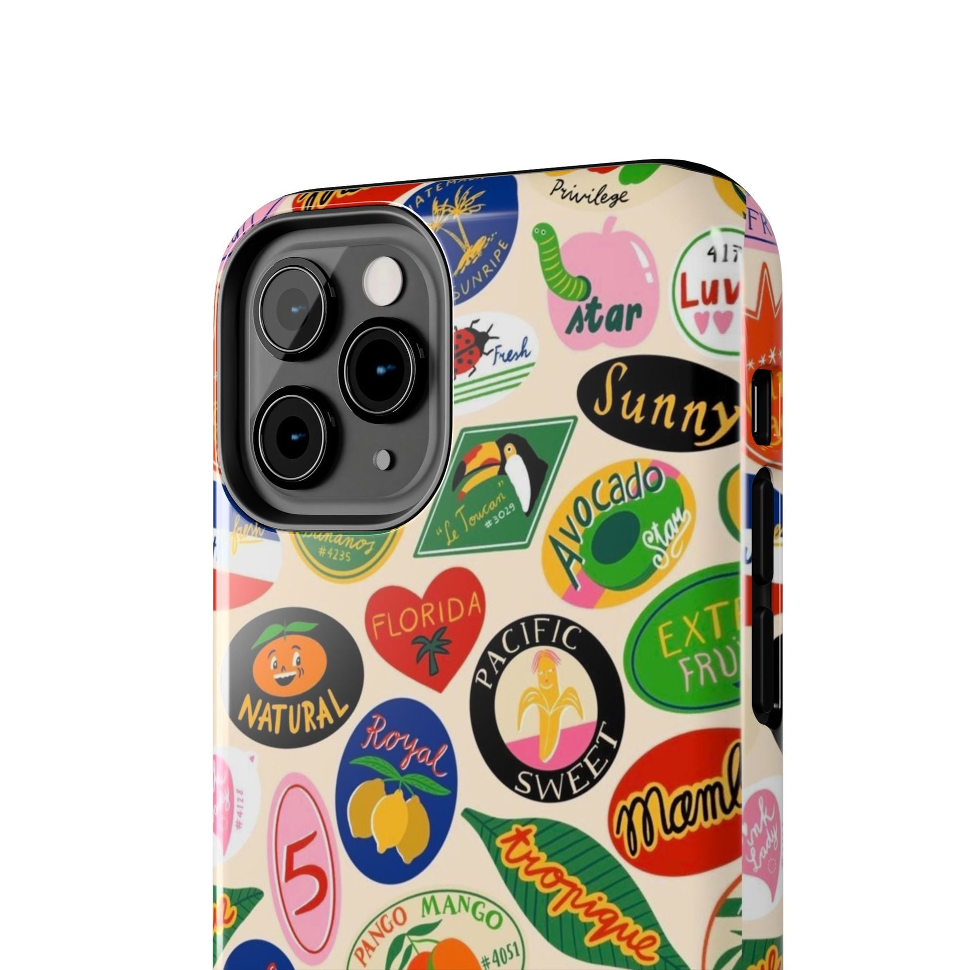 Florida Sunshine Labels Tough iPhone Cases - SmartHomeGoodies