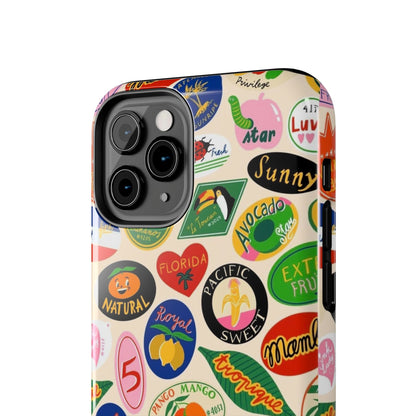 Florida Sunshine Labels Tough iPhone Cases - SmartHomeGoodies