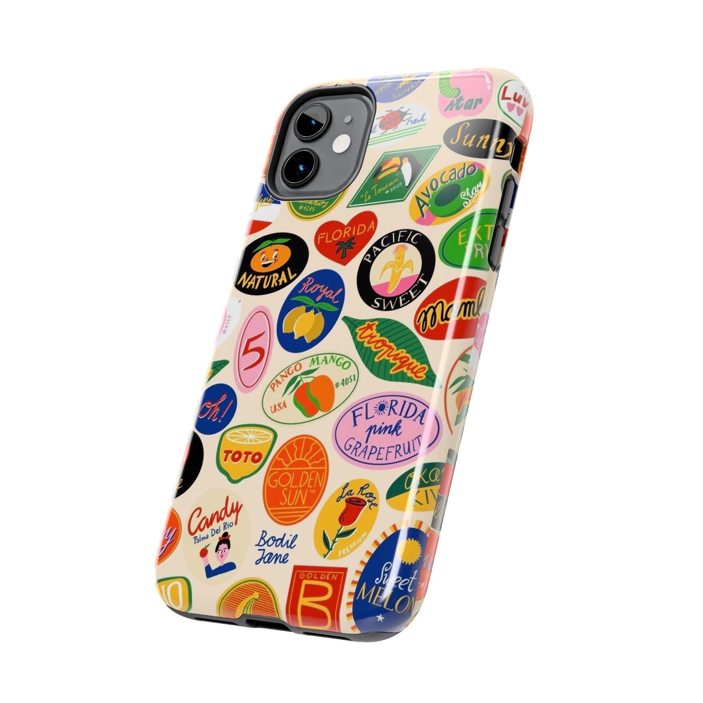Florida Sunshine Labels Tough iPhone Cases - SmartHomeGoodies