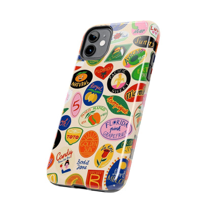 Florida Sunshine Labels Tough iPhone Cases - SmartHomeGoodies