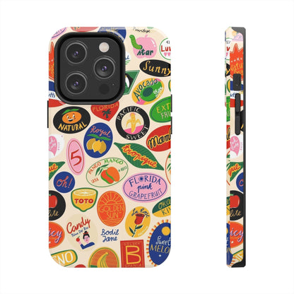 Florida Sunshine Labels Tough iPhone Cases - SmartHomeGoodies